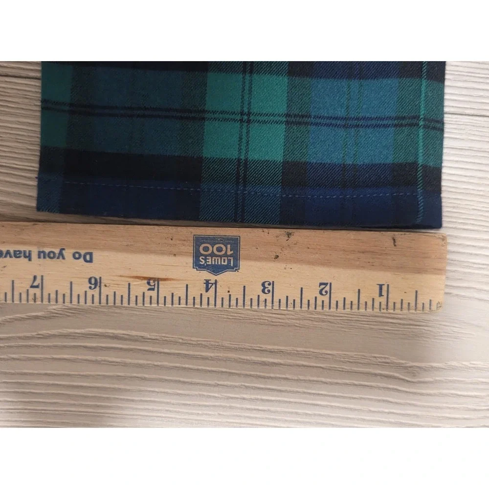 Gymboree Boys Dress Pants Tartan Plaid Blue Green Size 12 Kids NWT